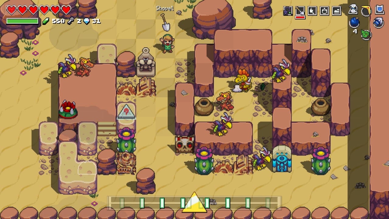 海拉尔的节奏：以塞尔达传说为特色的死灵舞者的地穴[Cadence of Hyrule: Crypt of the NecroDancer Featuring The Legend of Zelda] 游戏截图3