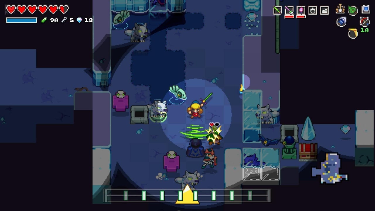 海拉尔的节奏：以塞尔达传说为特色的死灵舞者的地穴[Cadence of Hyrule: Crypt of the NecroDancer Featuring The Legend of Zelda] 游戏截图7