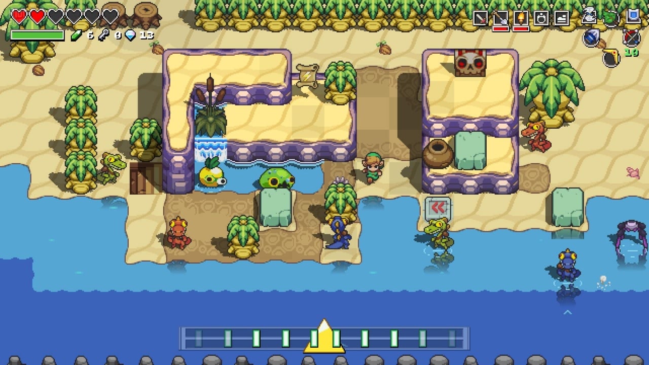 海拉尔的节奏：以塞尔达传说为特色的死灵舞者的地穴[Cadence of Hyrule: Crypt of the NecroDancer Featuring The Legend of Zelda] 游戏截图5