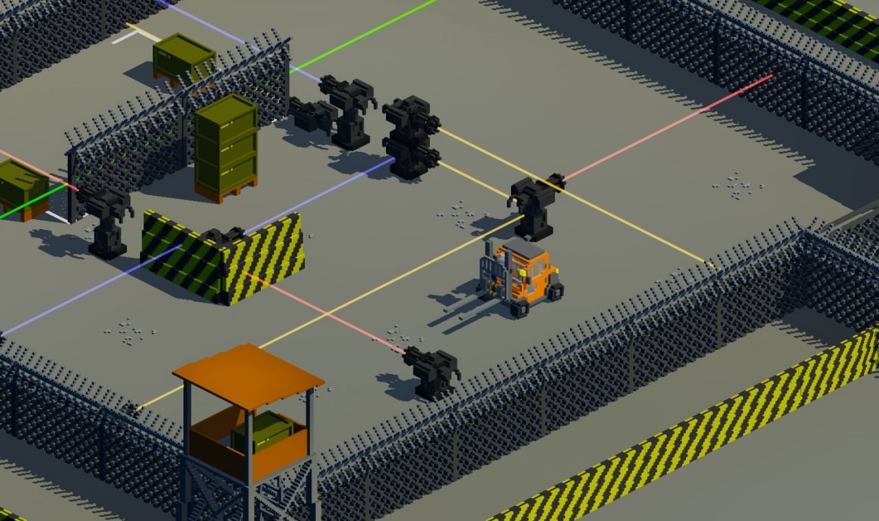 像素叉车模拟器[Pixel Forklift Simulator] 游戏截图4