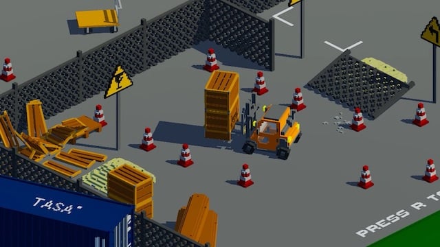 像素叉车模拟器[Pixel Forklift Simulator] 游戏截图2