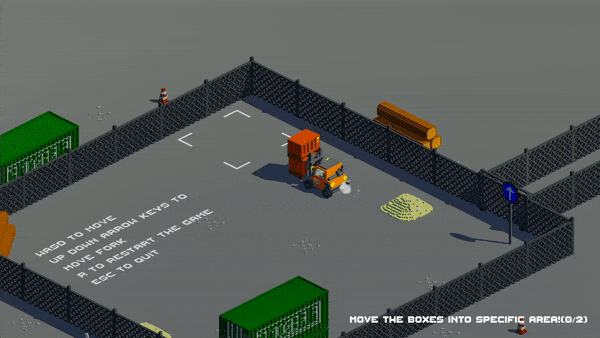 像素叉车模拟器[Pixel Forklift Simulator] 游戏截图3