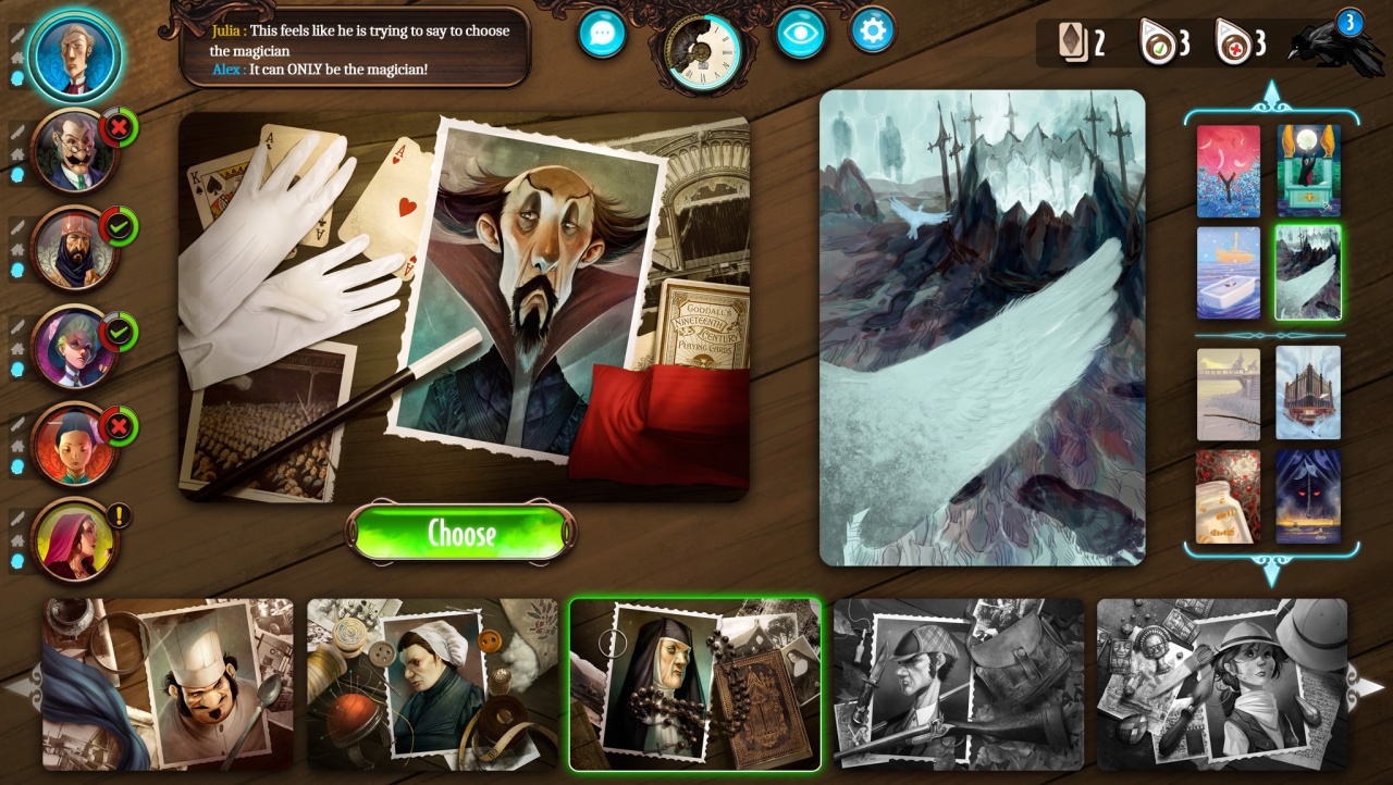 神秘：心灵线索游戏[Mysterium: A Psychic Clue Game] 游戏截图2