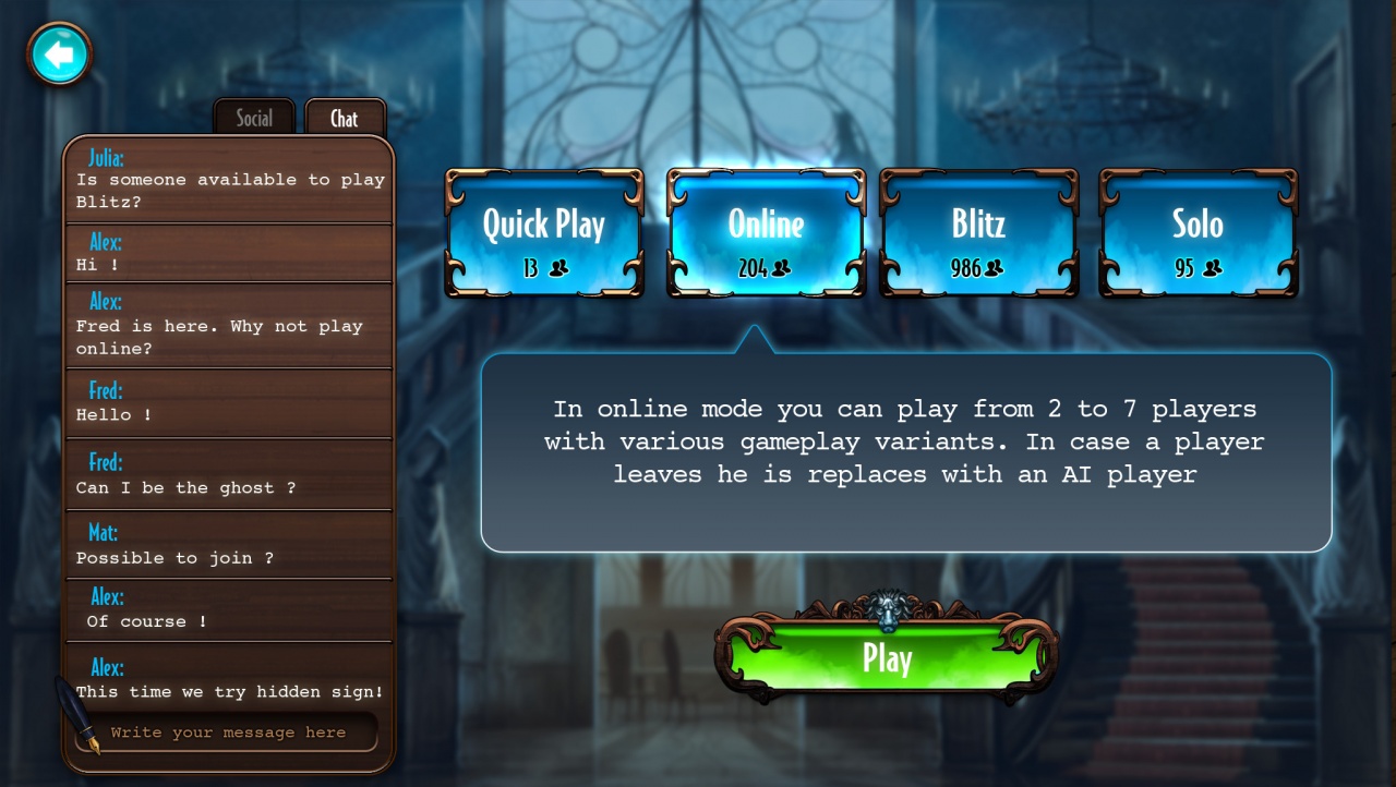 神秘：心灵线索游戏[Mysterium: A Psychic Clue Game] 游戏截图4