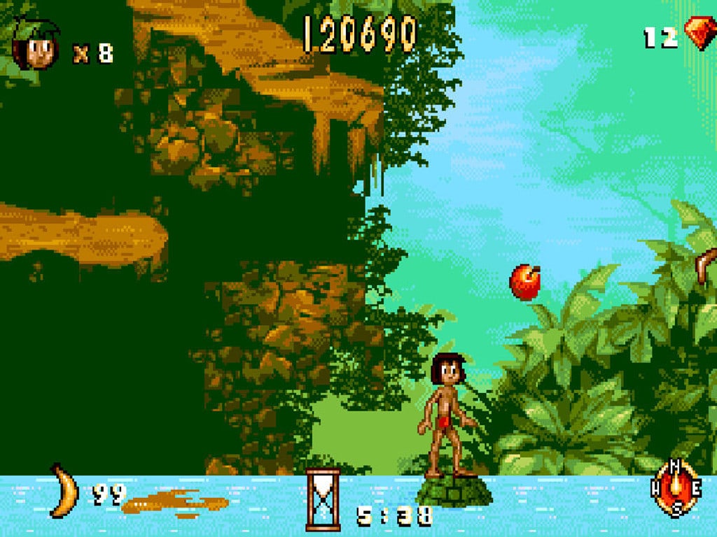 迪士尼的《丛林之书》[Disney's The Jungle Book] 游戏截图2