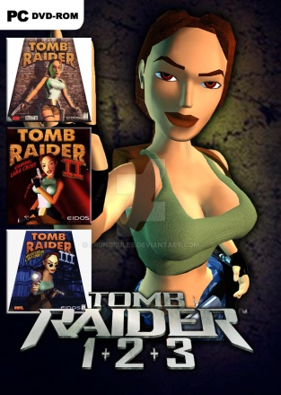 古墓丽影 1+2+3[Tomb Raider 1+2+3] 游戏封面