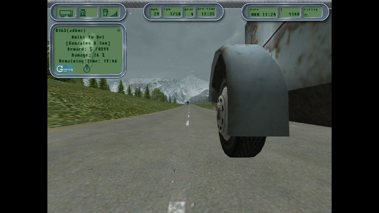 18 个钢轮：硬卡车[18 Wheels of Steel: Hard Truck] 游戏截图2