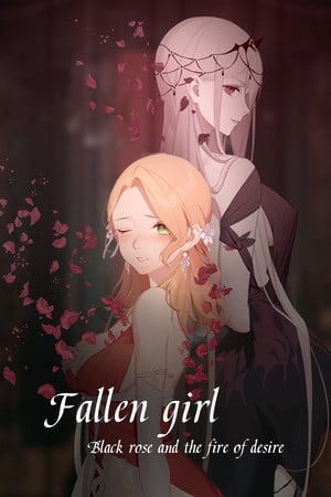 堕落少女-黑玫瑰与欲望之火[Fallen Girl - Black Rose and the Fire of Desire] 游戏封面