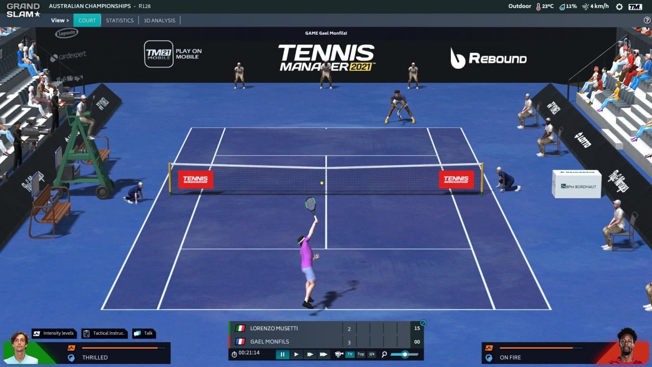网球经理 2021[Tennis Manager 2021] 游戏截图3