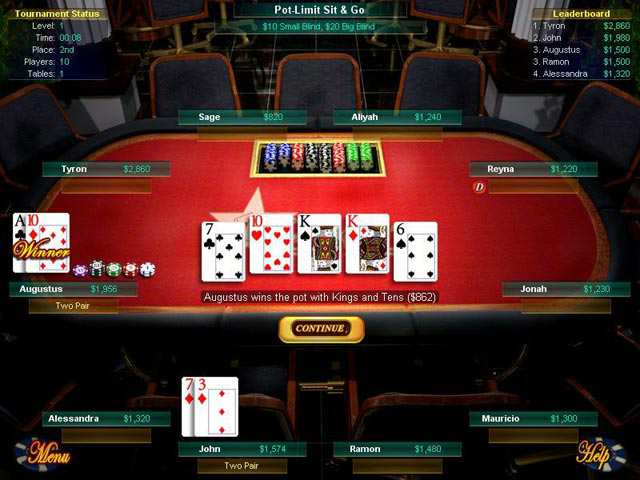 德州扑克 3D[Texas Hold'em Poker 3D] 游戏截图3