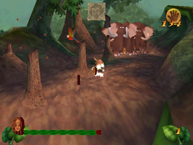 迪士尼泰山[Disney's Tarzan] 游戏截图5