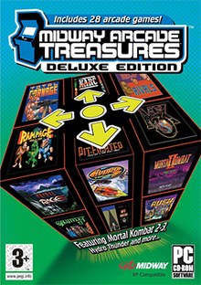 中途岛街机宝藏豪华版[Midway Arcade Treasures Deluxe Edition] 游戏封面