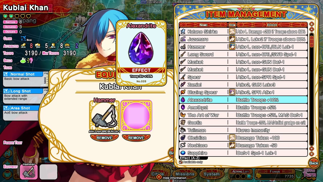 Eiyu*Senki Gold – 新的征服[Eiyu*Senki Gold – A New Conquest] 游戏截图6
