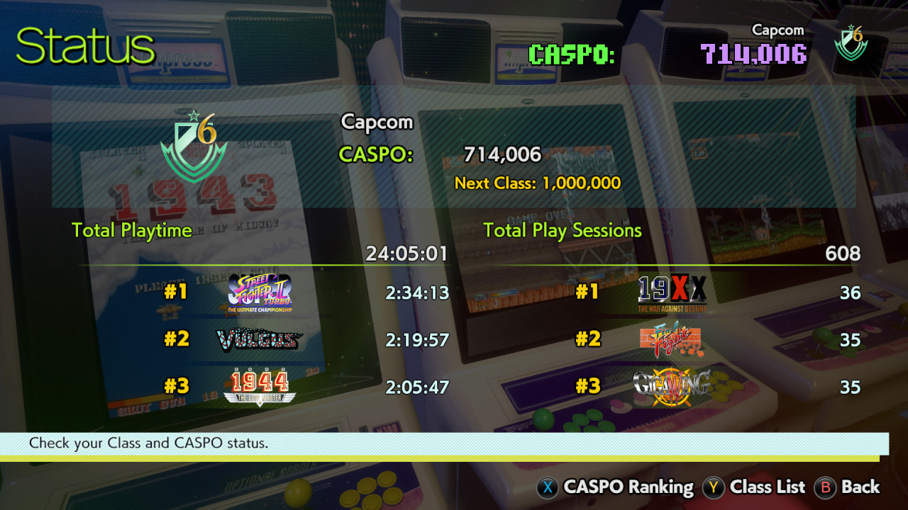 Capcom 街机体育场：包 1、2 和 3[Capcom Arcade Stadium: Packs 1, 2, and 3] 游戏截图8