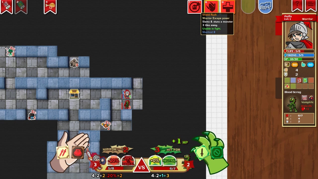 纸地牢[Paper Dungeons] 游戏截图3