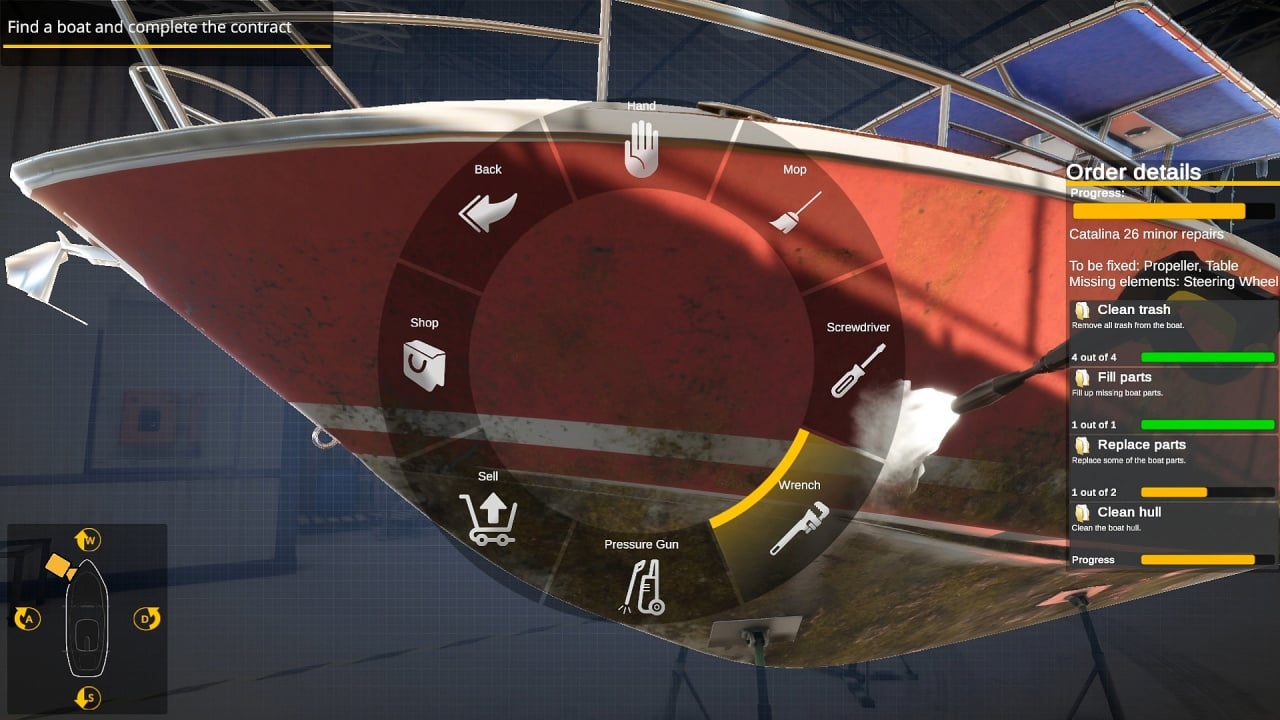 游艇机械模拟器：第一份合同[Yacht Mechanic Simulator: First Contract] 游戏截图6