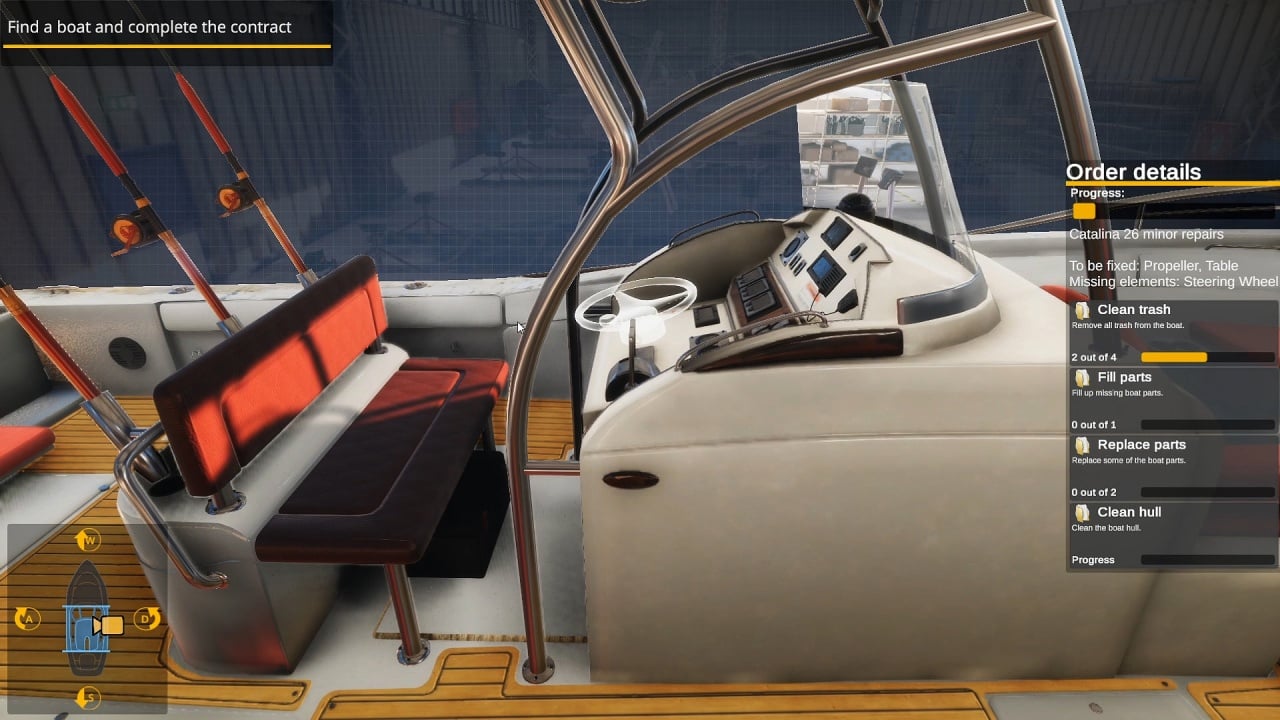 游艇机械模拟器：第一份合同[Yacht Mechanic Simulator: First Contract] 游戏截图2
