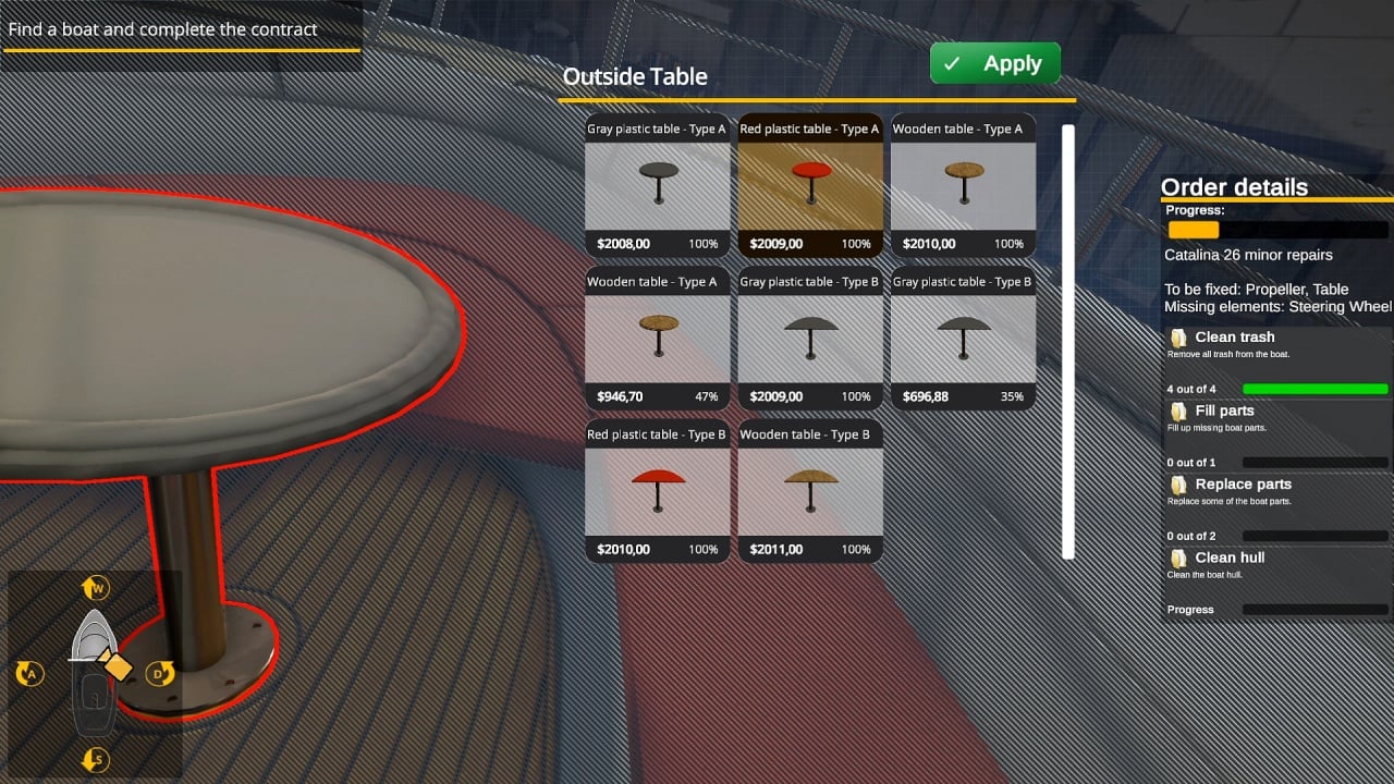 游艇机械模拟器：第一份合同[Yacht Mechanic Simulator: First Contract] 游戏截图4