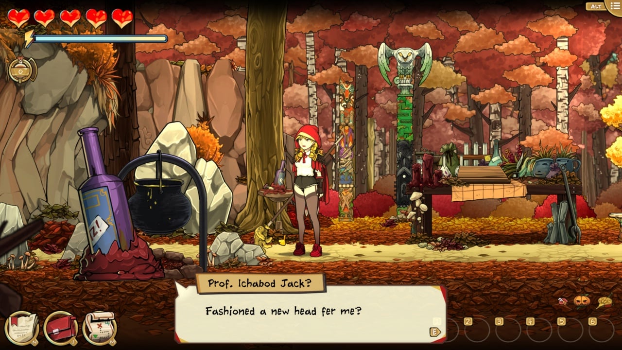 猩红兜帽与邪恶森林[Scarlet Hood and the Wicked Wood] 游戏截图7