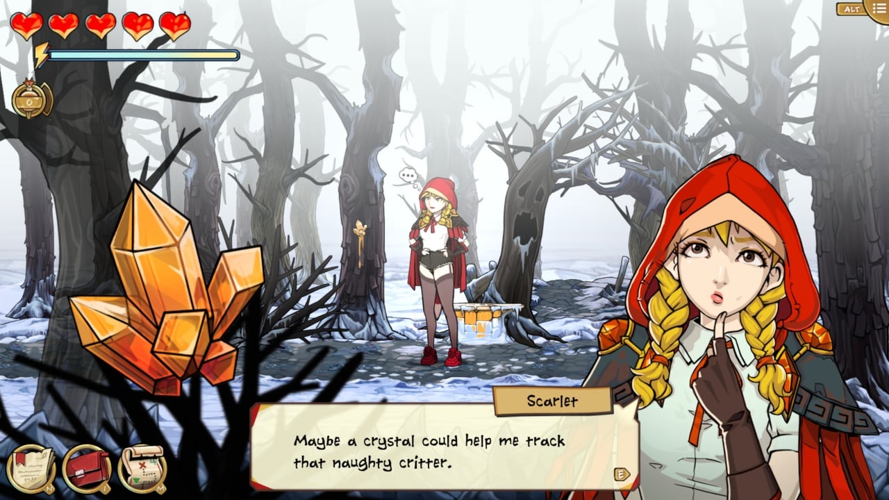 猩红兜帽与邪恶森林[Scarlet Hood and the Wicked Wood] 游戏截图9