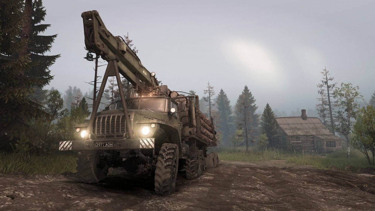 旋转轮胎[Spintires] 游戏截图2