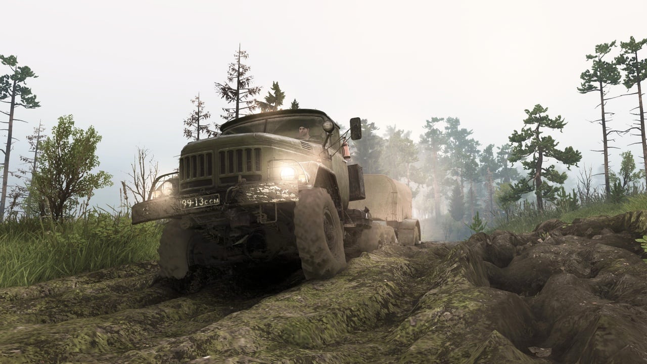 旋转轮胎[Spintires] 游戏截图3