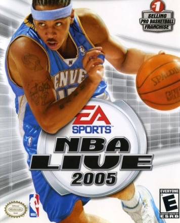 NBA 直播 2005[NBA Live 2005] 游戏封面