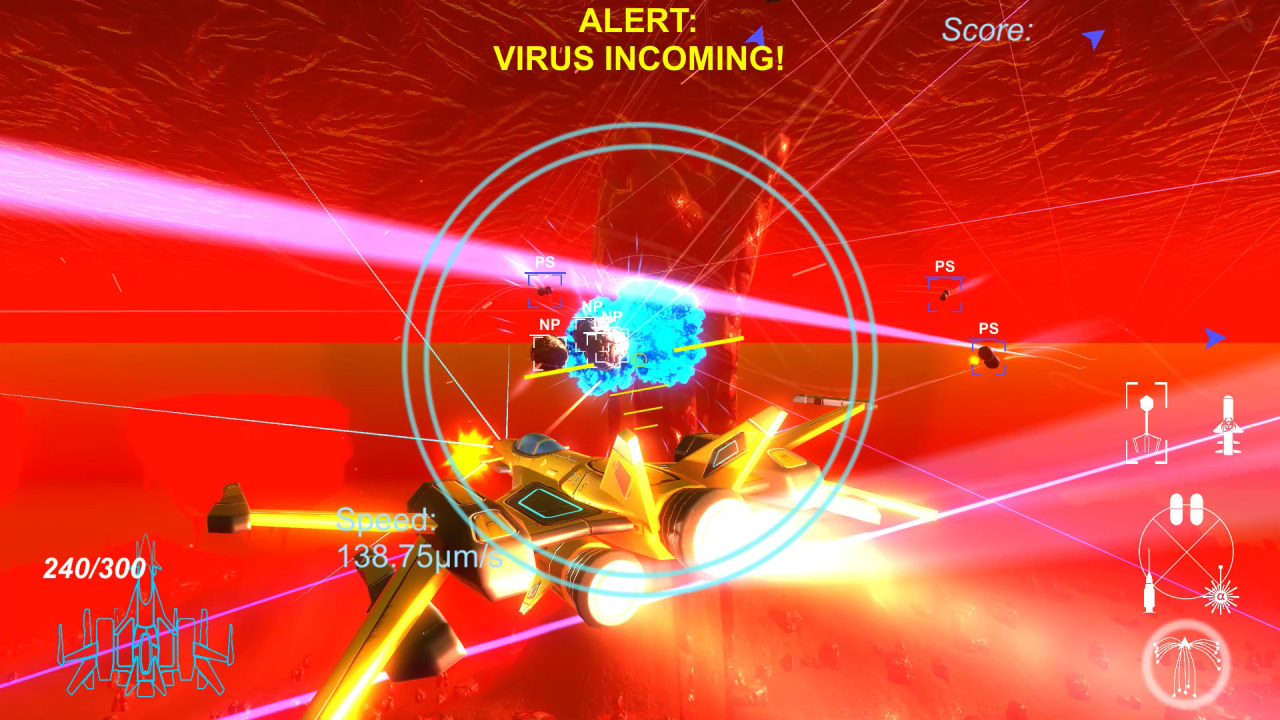 纳米战机抗病[Nano Fighter Anti Disease] 游戏截图2
