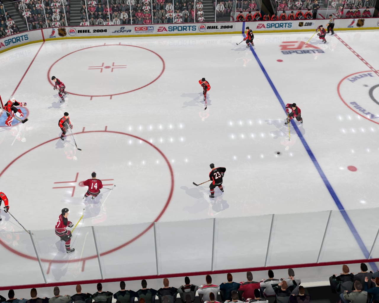NHL 2004：俄罗斯冰球联盟[NHL 2004: Russian Hockey League] 游戏截图3