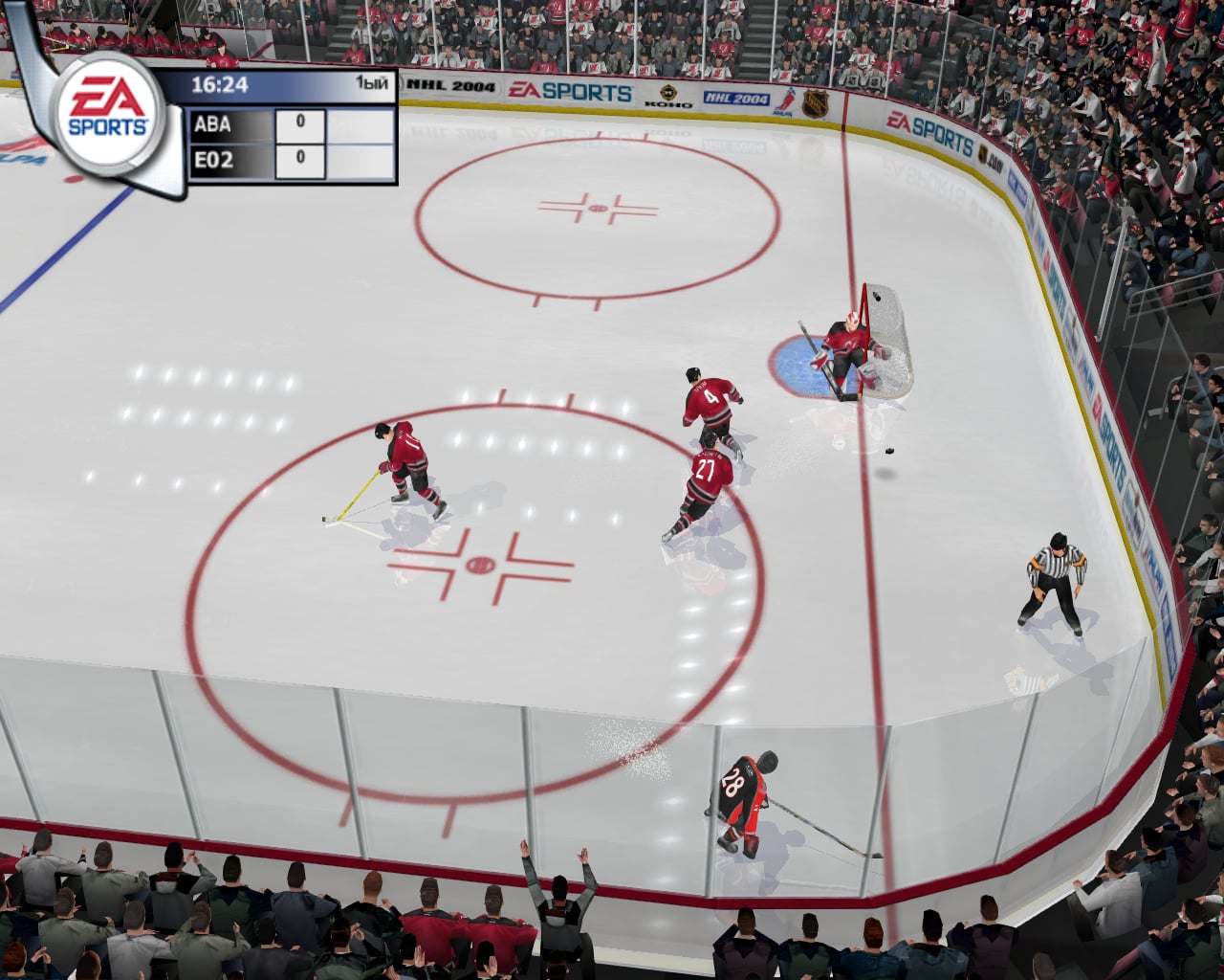 NHL 2004：俄罗斯冰球联盟[NHL 2004: Russian Hockey League] 游戏截图2