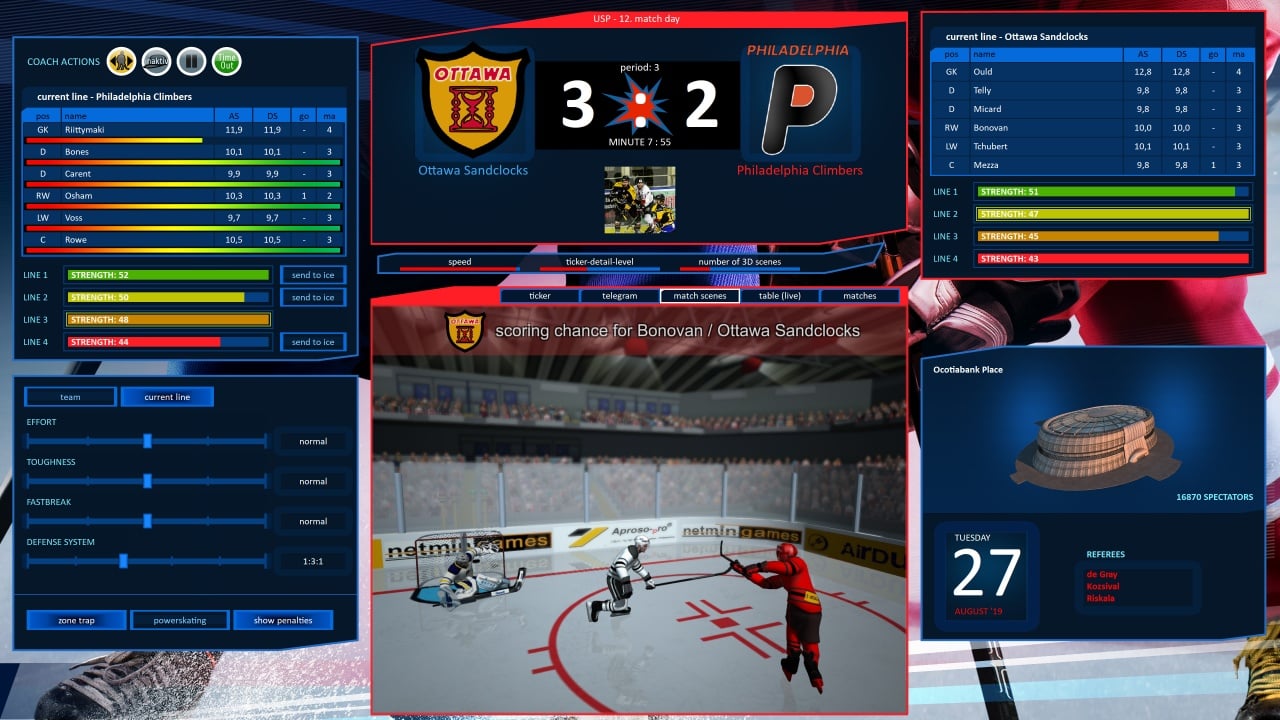 曲棍球经理 20|20[Hockey Manager 20|20] 游戏截图7