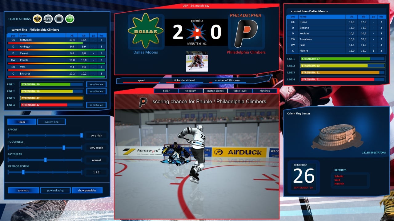 曲棍球经理 20|20[Hockey Manager 20|20] 游戏截图2