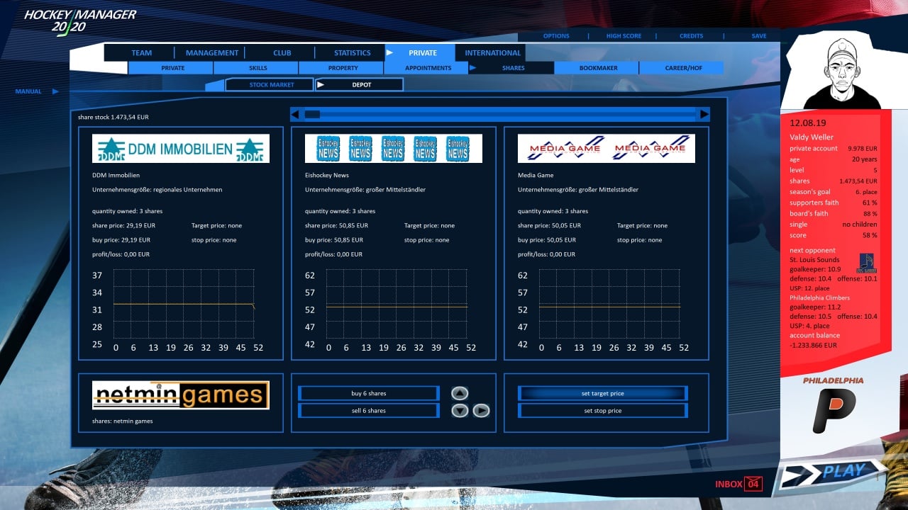 曲棍球经理 20|20[Hockey Manager 20|20] 游戏截图10