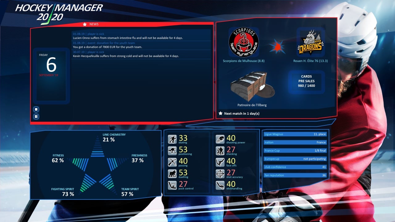 曲棍球经理 20|20[Hockey Manager 20|20] 游戏截图4