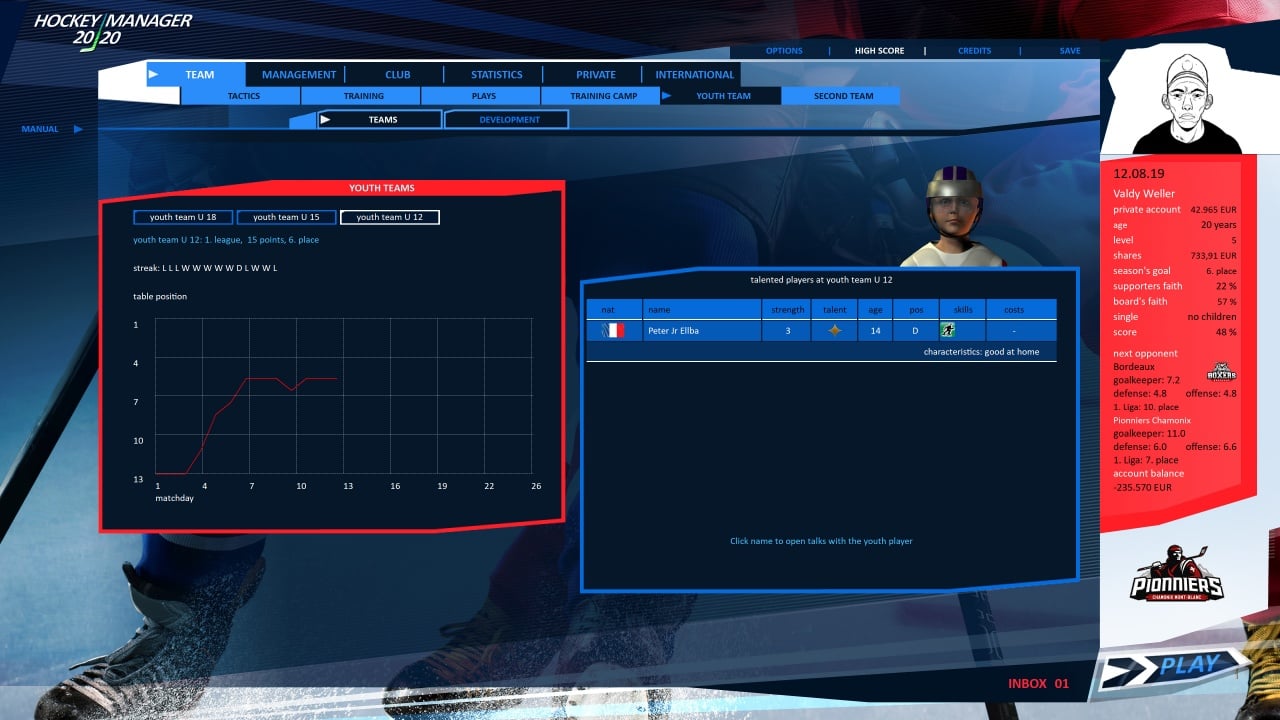 曲棍球经理 20|20[Hockey Manager 20|20] 游戏截图8
