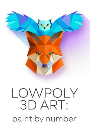 LowPoly 3D 艺术绘画（按数字）[LowPoly 3D Art Paint by Number] 游戏封面