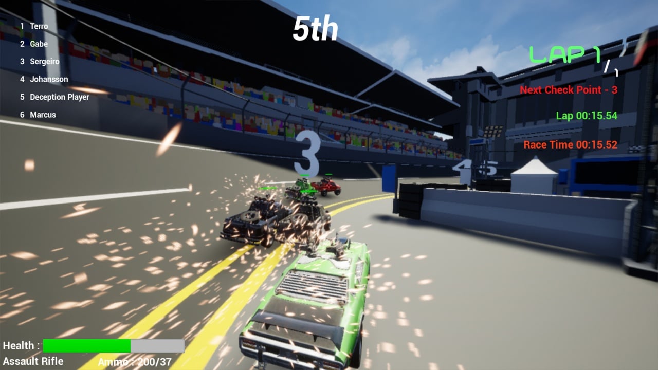 深度竞赛：战斗[Deep Race: Battle] 游戏截图5