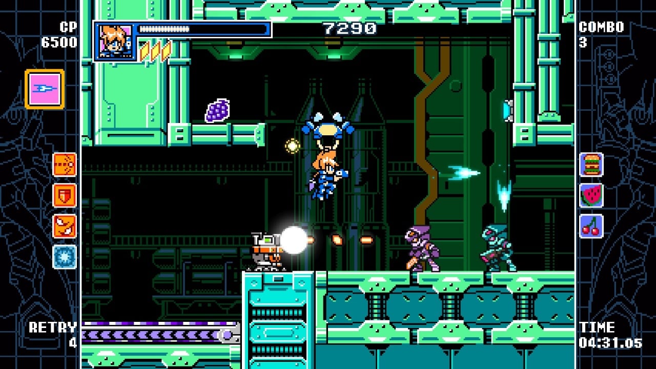 强大的枪伏爆发[MIGHTY GUNVOLT BURST] 游戏截图4