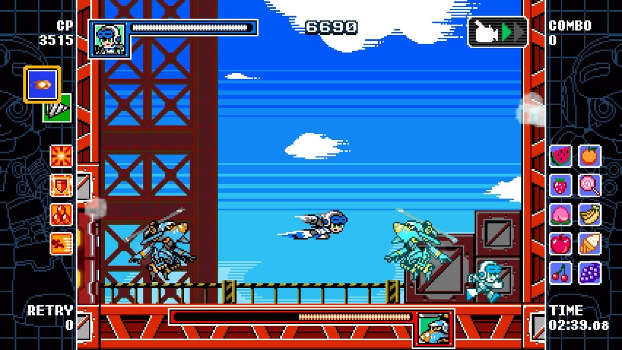 强大的枪伏爆发[MIGHTY GUNVOLT BURST] 游戏截图3