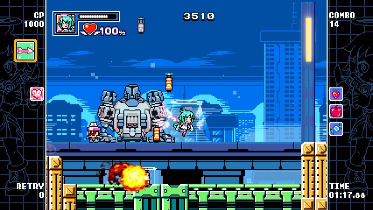 强大的枪伏爆发[MIGHTY GUNVOLT BURST] 游戏截图6