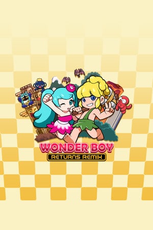 神奇男孩归来混音版[Wonder Boy Returns Remix] 游戏封面