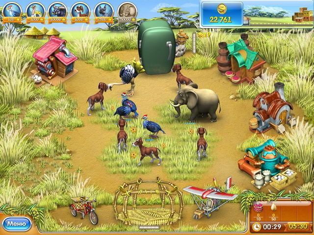 疯狂农场 3：马达加斯加[Farm Frenzy 3: Madagascar] 游戏截图4