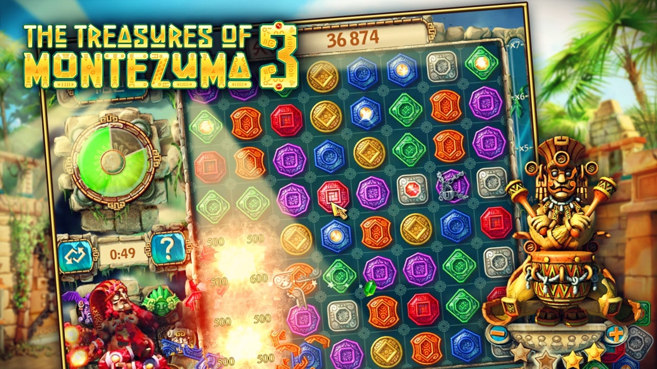 蒙特祖玛的宝藏 3[Treasures of Montezuma 3] 游戏截图2