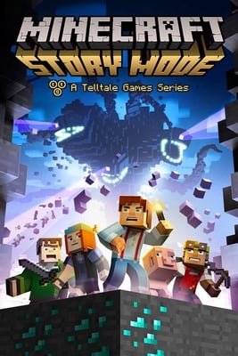 Minecraft：故事模式 - 讲述故事的游戏系列[Minecraft: Story Mode - A Telltale Games Series] 游戏封面