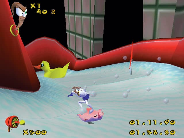 蚯蚓吉姆 3D[Earthworm Jim 3D] 游戏截图2