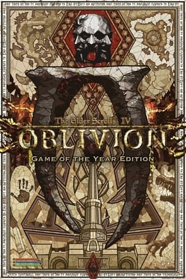 《上古卷轴 4：湮灭》年度游戏豪华版[The Elder Scrolls 4: Oblivion Game of the Year Edition Deluxe] 游戏封面