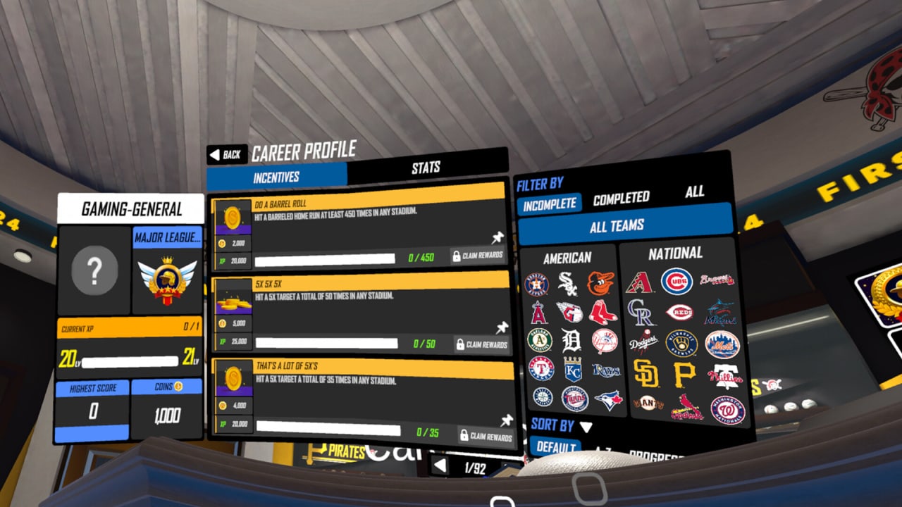 MLB 全垒打德比 VR[MLB Home Run Derby VR] 游戏截图4