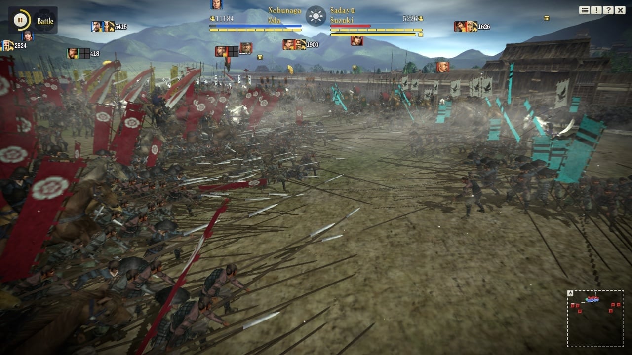 信长的野心：势力范围[NOBUNAGA'S AMBITION: Sphere of Influence] 游戏截图2