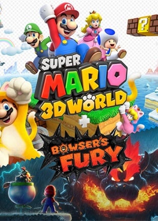 超级马里奥 3D 世界 + 库巴之怒[Super Mario 3D World + Bowser's Fury] 游戏封面
