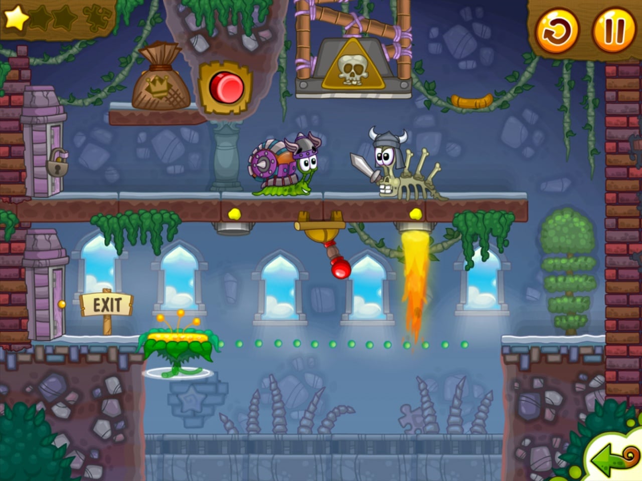 蜗牛鲍勃2：小麻烦[Snail Bob 2: Tiny Troubles] 游戏截图4
